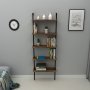 HANAH HOME Polica za knjige Teos Light Walnut Black - slika 1