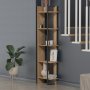 HANAH HOME Polica za knjige Simge Oak - slika 3