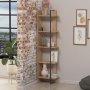 HANAH HOME Polica za knjige Simge Oak - slika 1