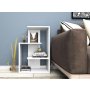 HANAH HOME Polica za knjige Algoritma White - slika 2