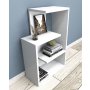 HANAH HOME Polica za knjige Algoritma White - slika 3