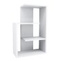 HANAH HOME Polica za knjige Algoritma White - slika 4
