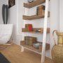 HANAH HOME Polica za knjige Only Dark Oak - slika 2