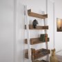 HANAH HOME Polica za knjige Only Dark Oak - slika 3