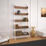 HANAH HOME Polica za knjige Only Dark Oak - slika 1