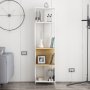 HANAH HOME Polica za knjige Abis Narrow White Oak - slika 2