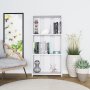 HANAH HOME Polica za knjige Parnell White - slika 1