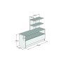 HANAH HOME Cipelarnik Airy Walnut (802CLP3907) - slika 5