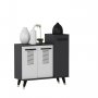 HANAH HOME Cipelarnik Asimo Anthracite White (475OLV1833) - slika 1