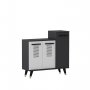 HANAH HOME Cipelarnik Asimo Anthracite White (475OLV1833) - slika 5