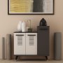 HANAH HOME Cipelarnik Asimo Anthracite White (475OLV1833) - slika 2