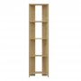 HANAH HOME Polica za knjige Paxton Oak - slika 3