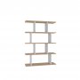 HANAH HOME Polica za knjige Harmon White Oak - slika 2