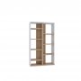 HANAH HOME Polica za knjige Keota Oak White - slika 3