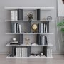 HANAH HOME Polica za knjige Jorin White Anthracite - slika 1