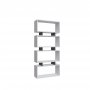 HANAH HOME Polica za knjige Langdon White Anthracite - slika 2