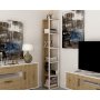 HANAH HOME Polica za knjige Texas White Ud - slika 1