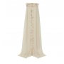 JOLLEIN Vintage Ruffle Nougat 155 cm Baldahin (51069413) - slika 1