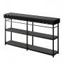 HANAH HOME Komoda Zumrut Anthracite, Black (152) - slika 4