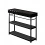 HANAH HOME Polica Zumrut Anthracite, Black (102) - slika 4