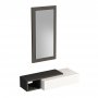HANAH HOME Vien, Anthracite White (sa ogledalom) - slika 4