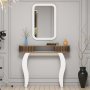 HANAH HOME Komoda Damla White (sa ogledalom) - slika 1