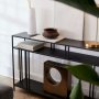 HANAH HOME Komoda Venedik Black - slika 3