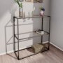 HANAH HOME Polica Berra Black - slika 2