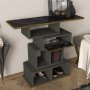 HANAH HOME Polica Bertha Anthracite - slika 3