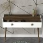 HANAH HOME Komoda Nadya, White Walnut - slika 4