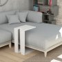 HANAH HOME Pomoćni stočić Muju White - slika 1