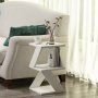 HANAH HOME Pomoćni stočić Albeni White - slika 2