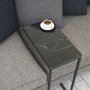 HANAH HOME Sto sa točkićima Callen Black Marble - slika 4