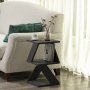 HANAH HOME Pomoćni stočić Albeni Anthracite - slika 2