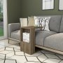 HANAH HOME Pomoćni stočić Serce Walnut - slika 3
