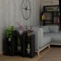 HANAH HOME Pomoćni stočić Potti Anthracite - slika 1