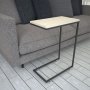HANAH HOME Sto sa točkićima Callen Oak - slika 3