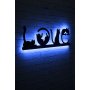 WALLXPERT Zidna lampa Cat Love, Blue - slika 2