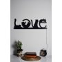 WALLXPERT Zidna lampa Cat Love, Blue - slika 4