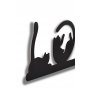 WALLXPERT Zidna lampa Cat Love, Blue - slika 5