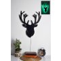 WALLXPERT Zidna lampa Deer 2 Green - slika 1