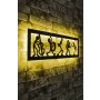 WALLXPERT Zidna lampa Music Band Yellow - slika 3