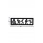 WALLXPERT Zidna lampa Music Band Yellow - slika 5