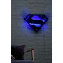 WALLXPERT Zidna lampa Superman Blue - slika 3