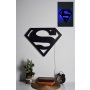 WALLXPERT Zidna lampa Superman Blue - slika 1