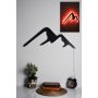 WALLXPERT Zidna lampa Mountain Red - slika 1