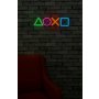 WALLXPERT Dekorativna rasveta Play Station Multicolor - slika 3