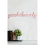 WALLXPERT Dekorativna rasveta Good Vibes Only Pink - slika 4