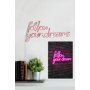 WALLXPERT Dekorativna rasveta Follow Your Dreams Pink - slika 3
