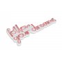 WALLXPERT Dekorativna rasveta Follow Your Dreams Pink - slika 5